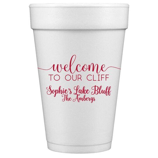 Welcome to Our Cliff Styrofoam Cups